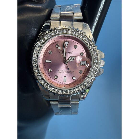 Xiaorui Quartz Watch Ladies Luminous Stainless Steel Date